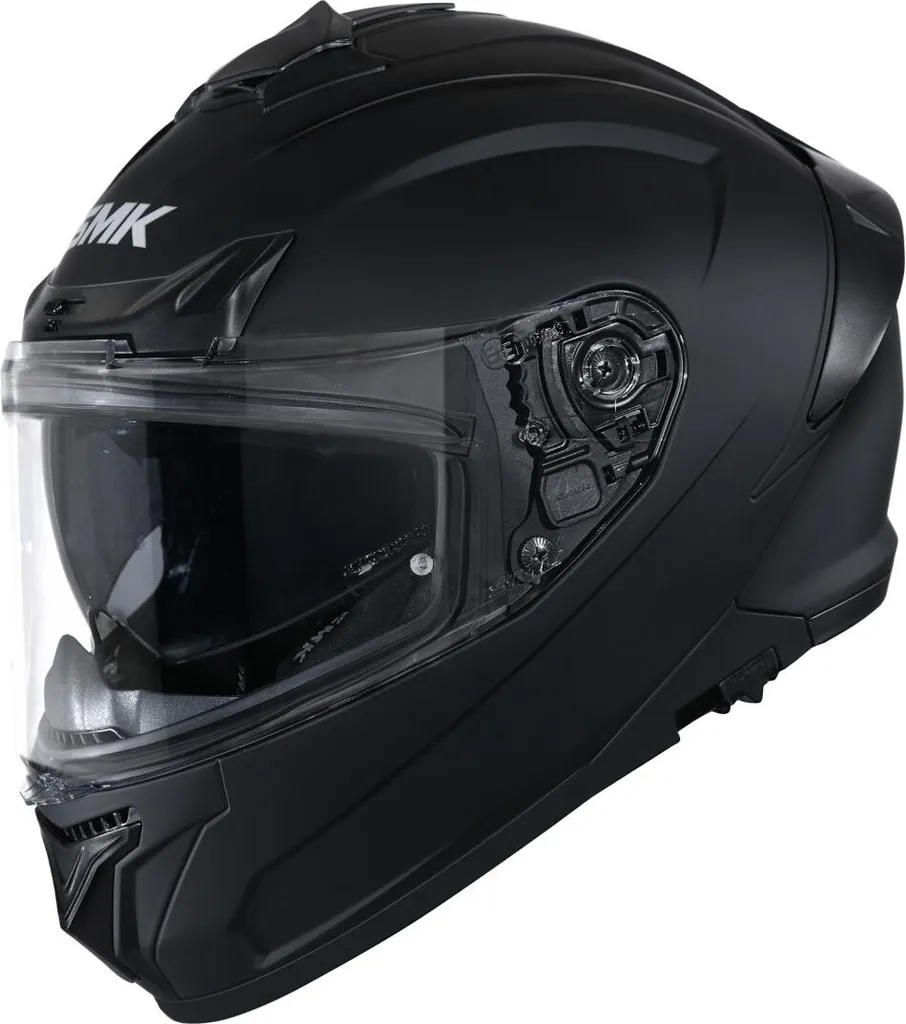 Casque SMK Typhoon 06 aérodynamique avec visière anti-rayures M