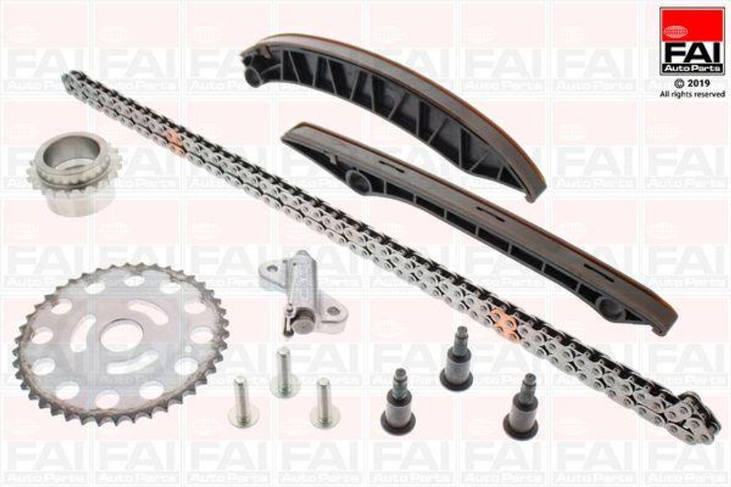 FAI AutoParts TCK362NG Steuerkettensatz OE 4424152 kompatibel mit NV400, Movano, Master, Altea XL, Daily