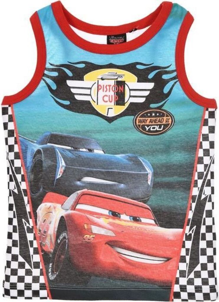 CARS 3 Pyjacourt DEB & SH Boy 100% Baumwolle Rot