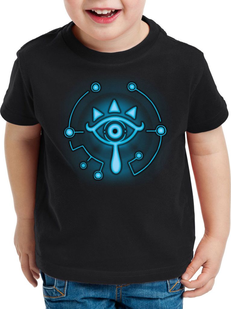 A.N.T. Sheikah Kinder T-Shirt tafel wild the breath of snes link