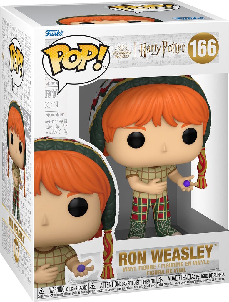 Harry Potter - Ron Weasley 166 - Funko Pop! Vinyl Figur Produktbild 