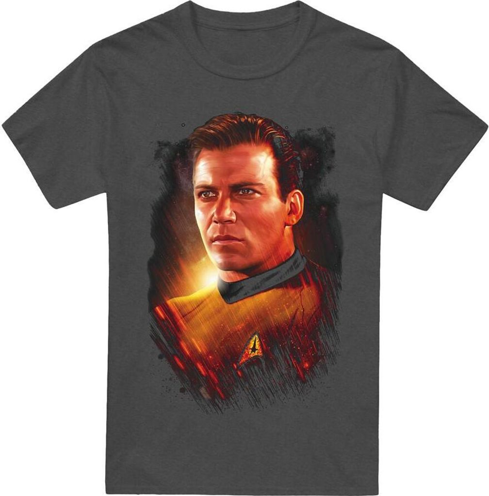 Star Trek: The Original Series - "Epic" T-Shirt für Herren/Damen Uni TV17621 (S) (Holzkohle)