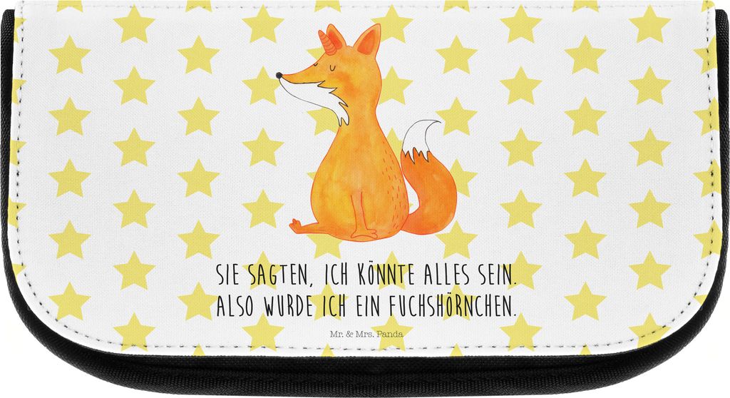 Mr. & Mrs. Panda Waschbeutel Einhorn Fuchs - Weiß - Produktbild 