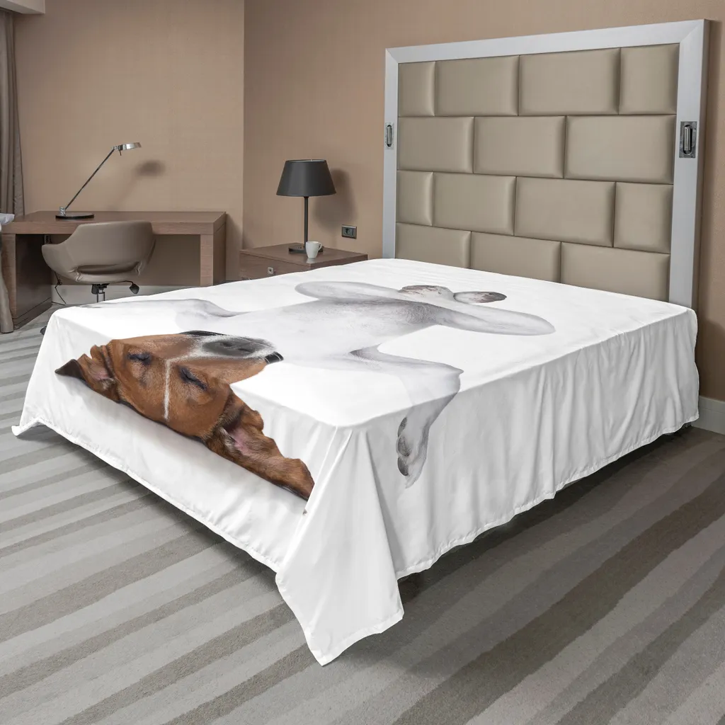 Lenzuolo Yoga Jack Russell ABAKUHAUS Relax e Design 266x260