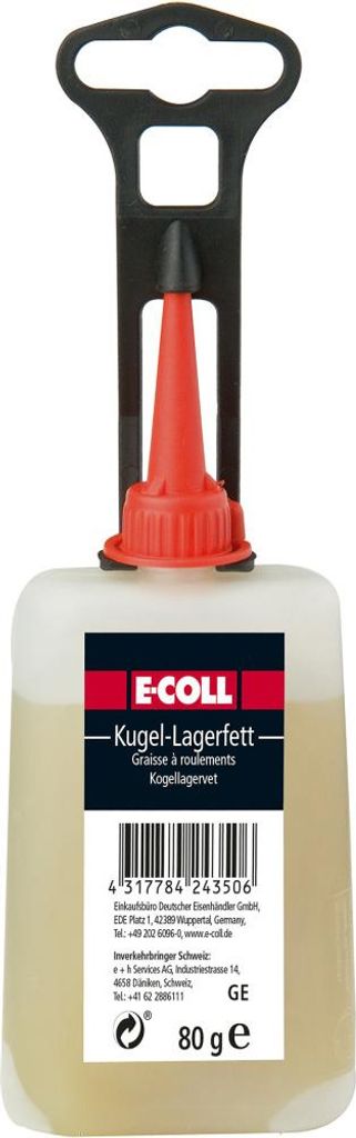 Kugellagerfett 80g Flasche E-COLL