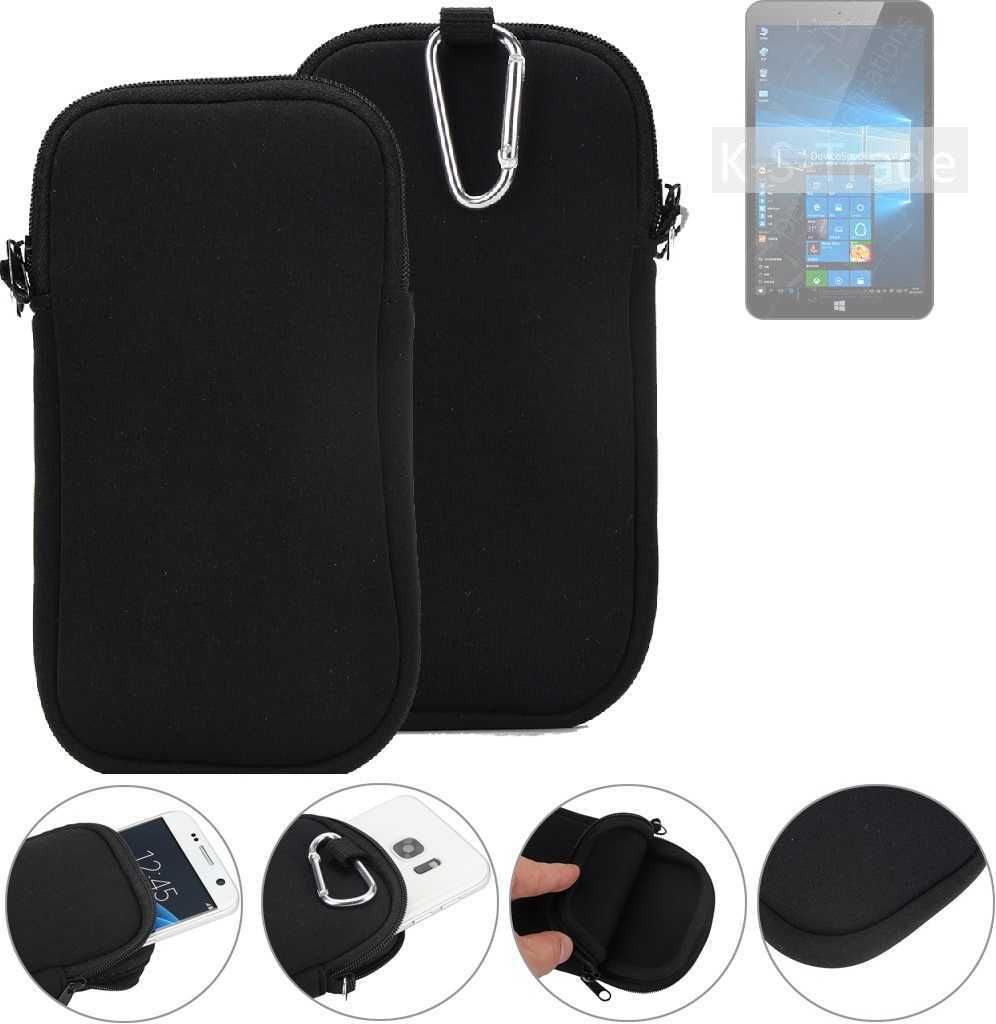 K-S-Trade Neopren-Hülle Handyhülle kompatibel mit Blackview Schutzhülle Neoprenhülle Sleeve Schutz-Hülle Gürtel Tasche Case Holster Handytasche