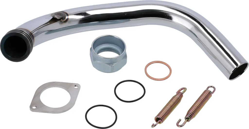 Collecteur de Tuning avec Dôme pour Simson S50 S51 et S70 en Acier