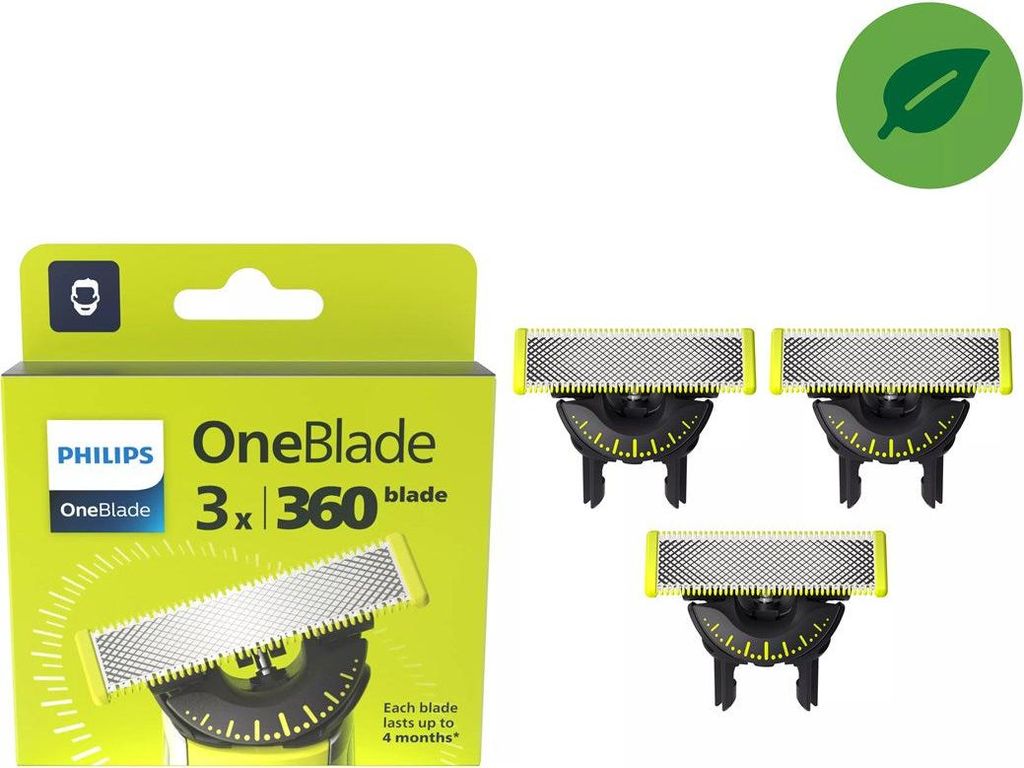 Philips Norelco OneBlade OneBlade 360 QP430/50 3 x Wymienne Zdjęcie produktu 