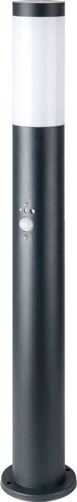 LED Stehleuchte, Edelstahl, Bewegungsmelder, H 80 cm Produktbild 