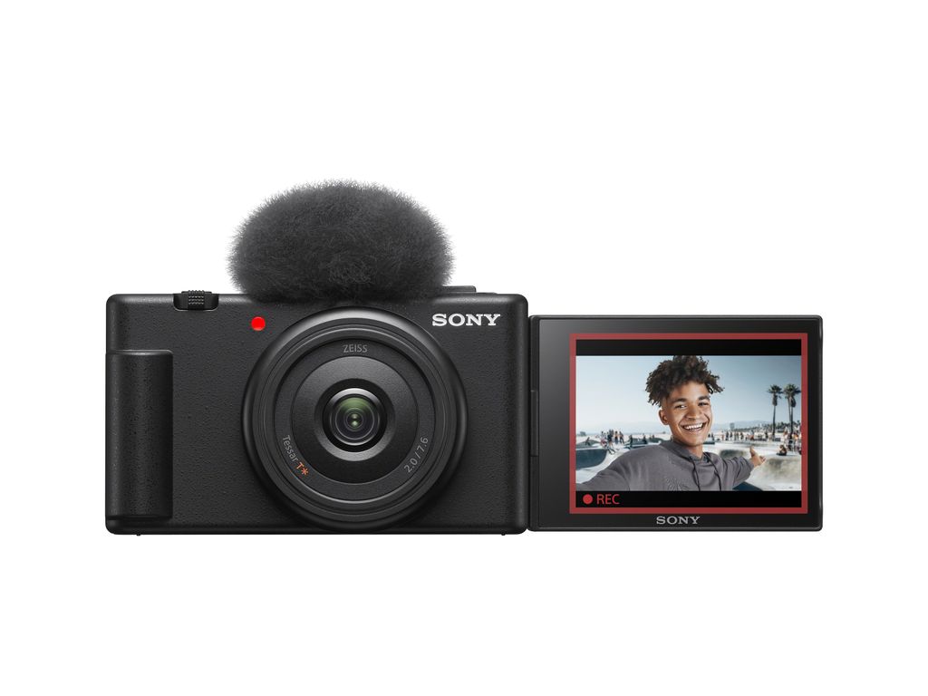 Sony Vlog-Kamera ZV-1F schwarz 20,1 MP | Systemkameras