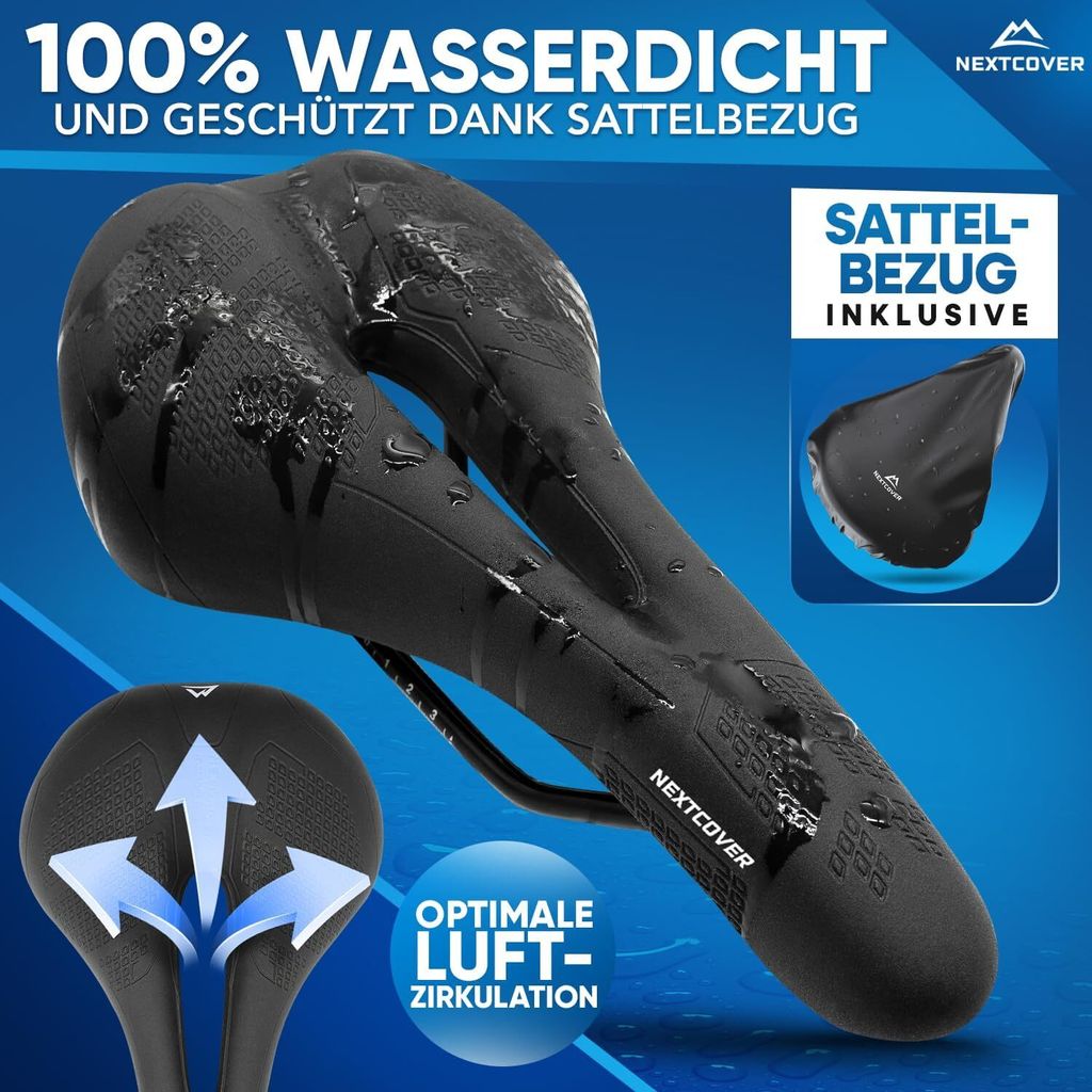 NEXTCOVER® Fahrradsattel - Das Original - mit Memory-Foam Produktbild 4