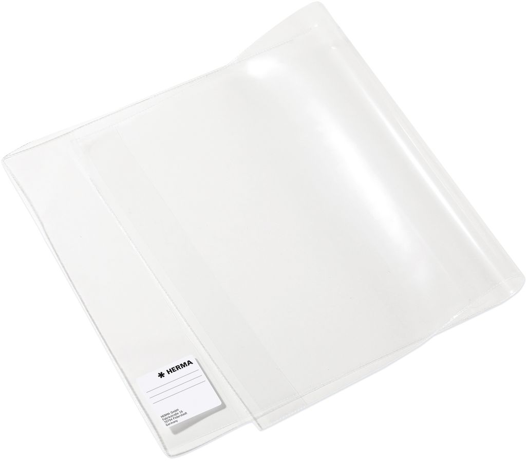 Herma Buchhülle 26,5 x 54cm transparent Produktbild 
