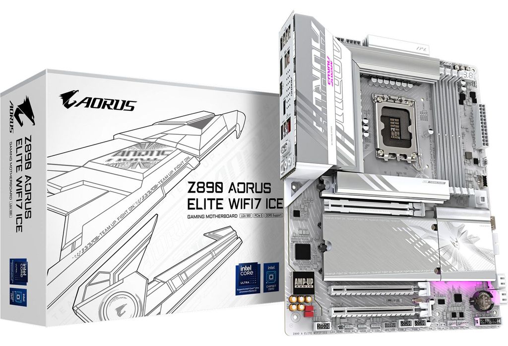 GIGABYTE Z890 AORUS ELITE WIFI7 ICE, Mainboard Produktbild 