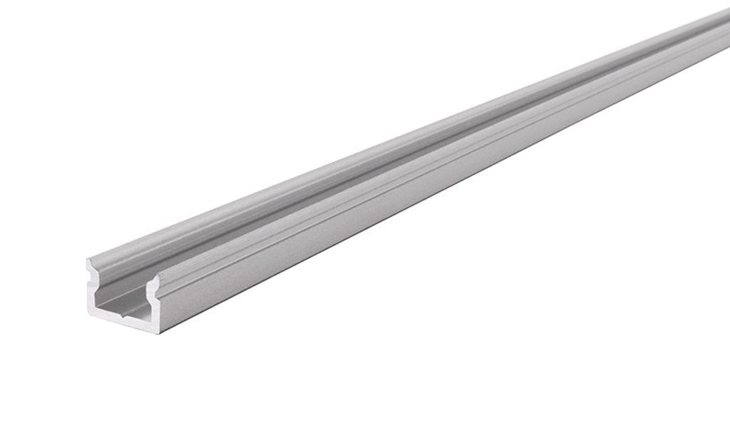 Reprofil 970081 Profil U-Profil flach AU-01-05 , Silber-matt