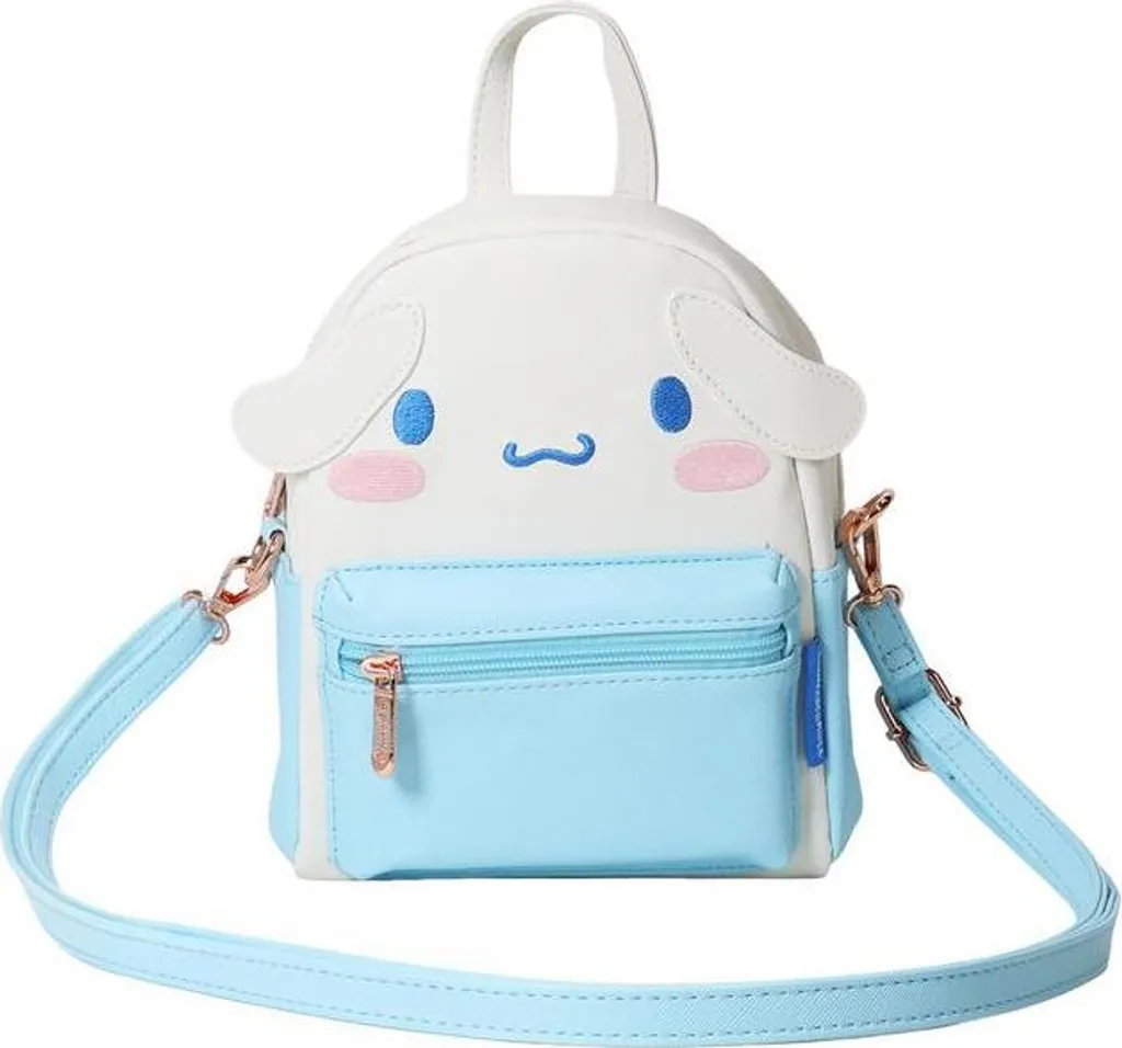 Mini sac à dos Cinnamoroll Hello Kitty multicolore avec zips renforcés - 9