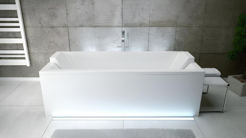 Vasca da bagno angolare rettangolare Vasche da bagno Immagine del prodotto 