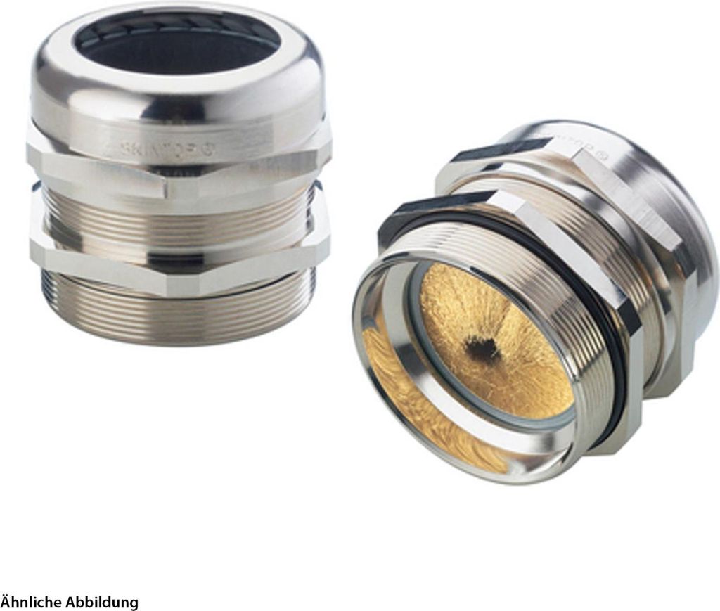 LAPP Verschraubung EMV-BRUSH M20x1,5 mit EMV-Bürste Messing (CuZn) vernickelt Gewindelänge 8,0mm - 1 Stück