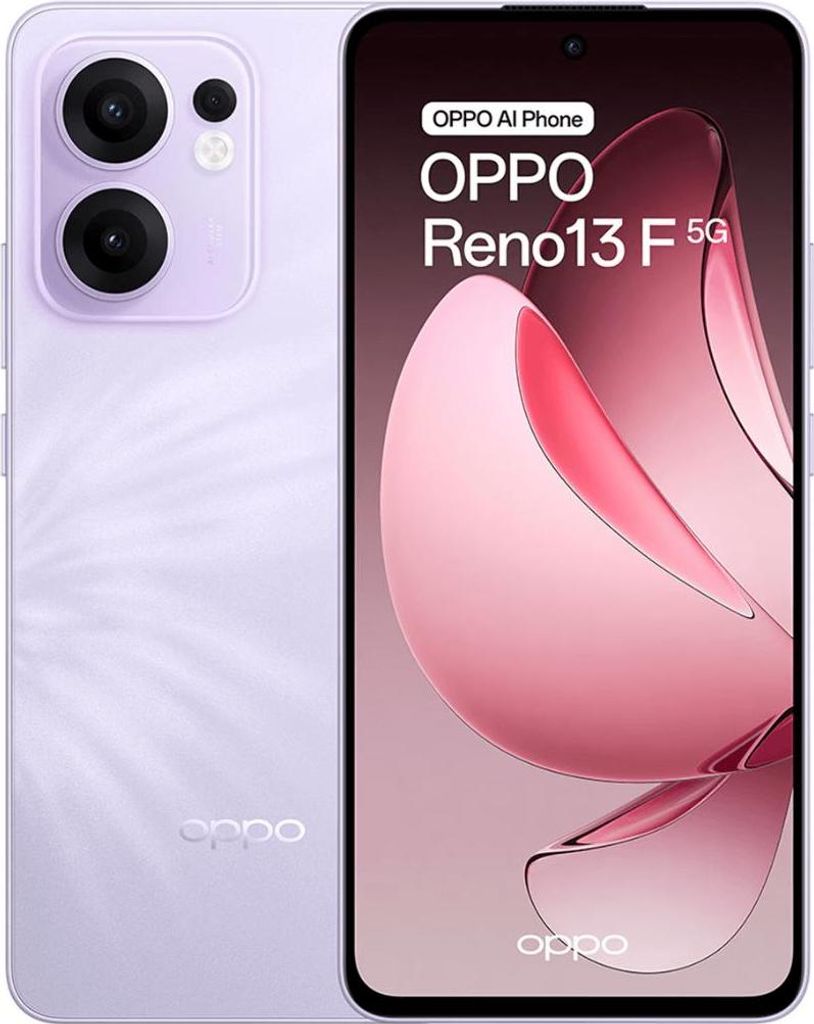 OPPO Reno13 F 5G 8GB/256GB Violet (Plume Purple) Dual-SIM Image du produit 