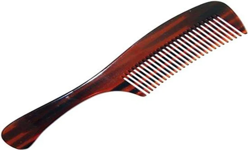 Peigne anti-nœuds cheveux longs 18-20 cm, motif mangue anti-statique