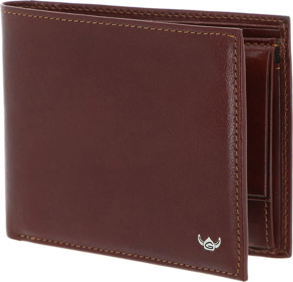 Golden Head portafoglio Colorado RFID Billfold Coin Wallet Tabacco marrone