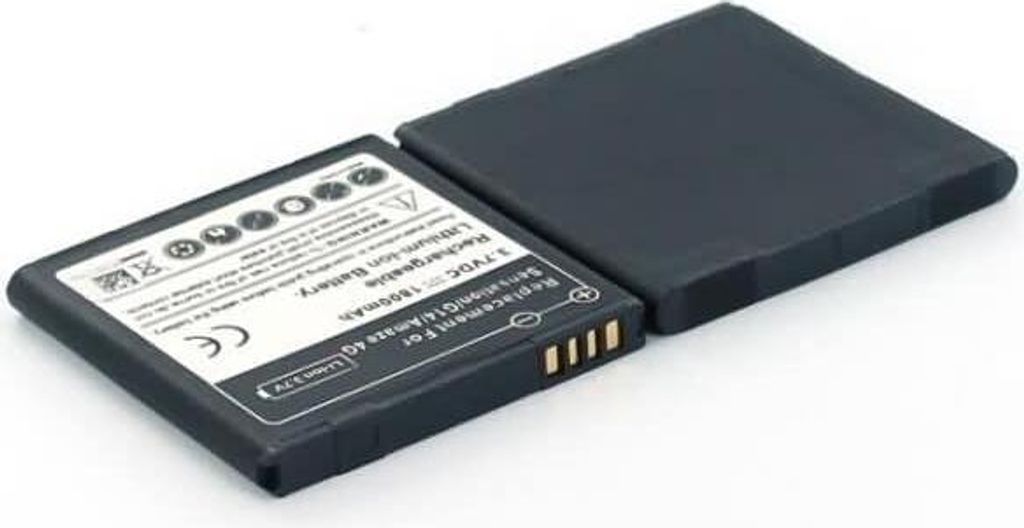 Akku für Htc Sensation 4G Li-Ion 3,7 Volt 1600 mAh schwarz.