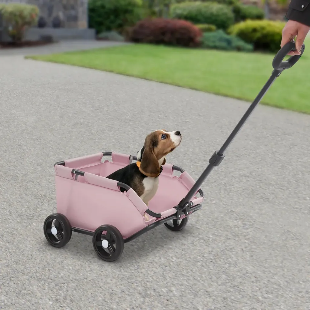 Recensione Passeggino Rosa per Cani/Gatti | Pieghevole e Leggero