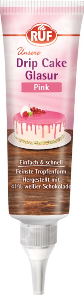RUF Drip Cake Glasur Pink Produktbild 