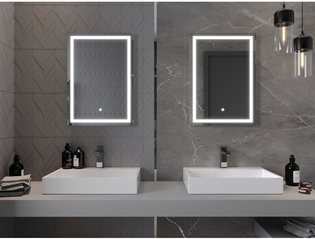 Mexen Miko podsvícené koupelnové zrcadlo 50 x 70 cm, LED Obrázek produktu 4