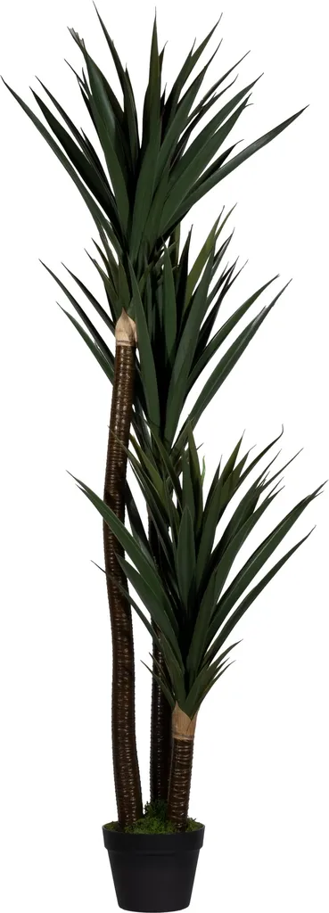 Plante Artificielle Yucca 1m50 - Grand Arbuste Décoratif Intérieur