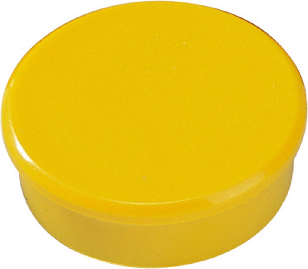 DAHLE Haftmagnet 95538-21464 38mm gelb 10 St./Pack.
