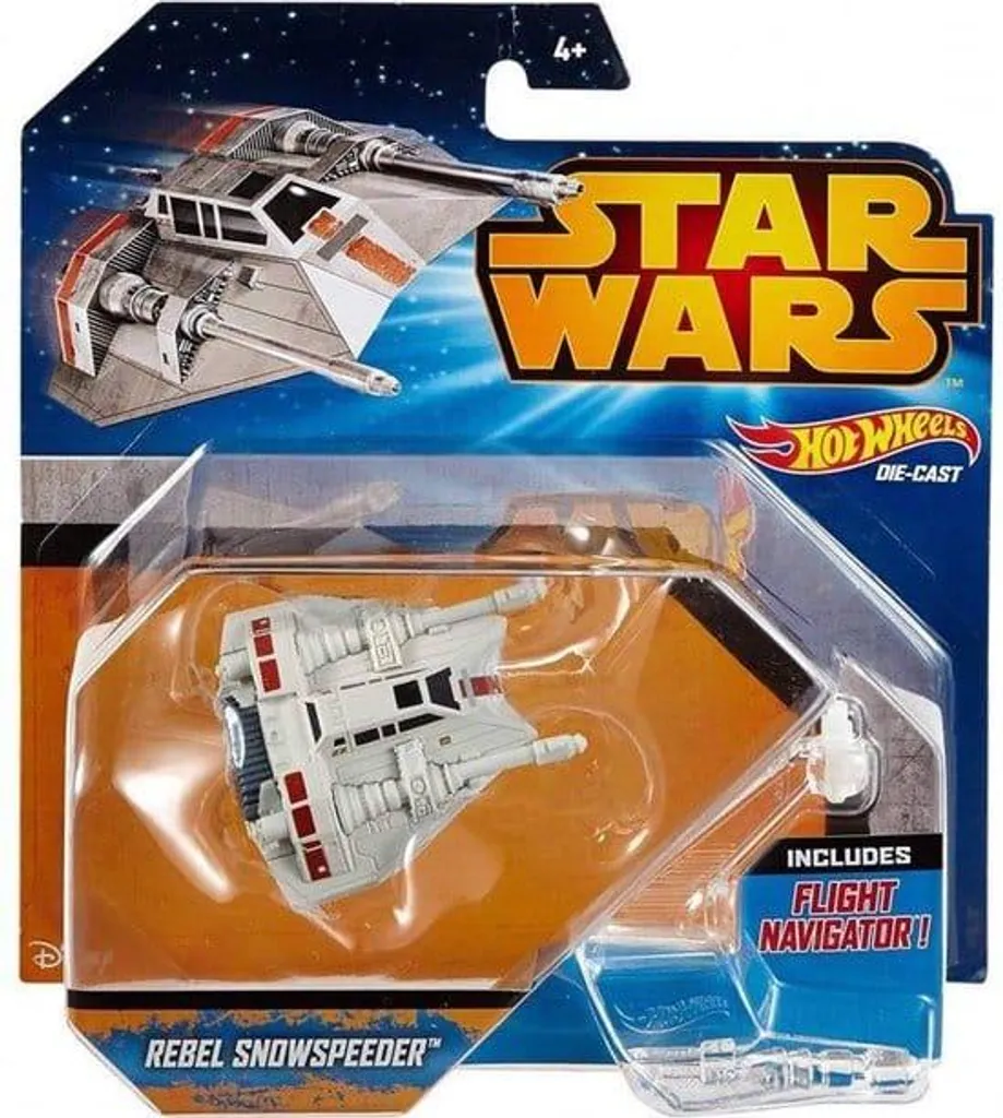 Snowspeeder Hot Wheels Star Wars Cadeau Enfant Durable et Solide