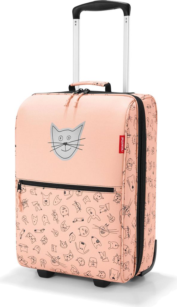 reisenthel trolley XS kids 19 Liter Kindertrolley - cats and dogs rose - Rosa-mit Tiermuster