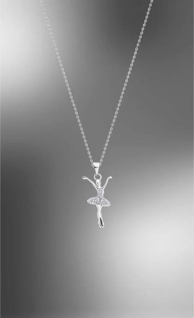 Collier Lotus Argent LP1684-1/1 Idéal pour Cadeau ou Sortie