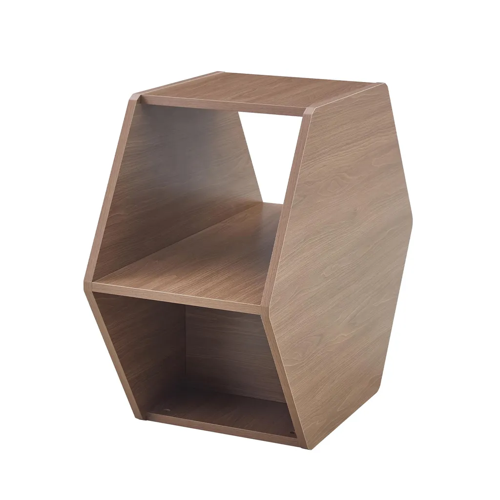 Table basse multifonctionnelle moderne - Design géométrique 79 cm - 16