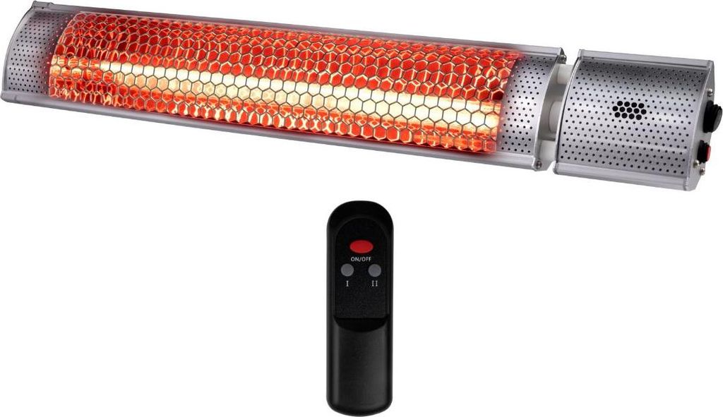 Infrarotstrahler 2000 Watt Heizstrahler Terrassenstrahler Produktbild 