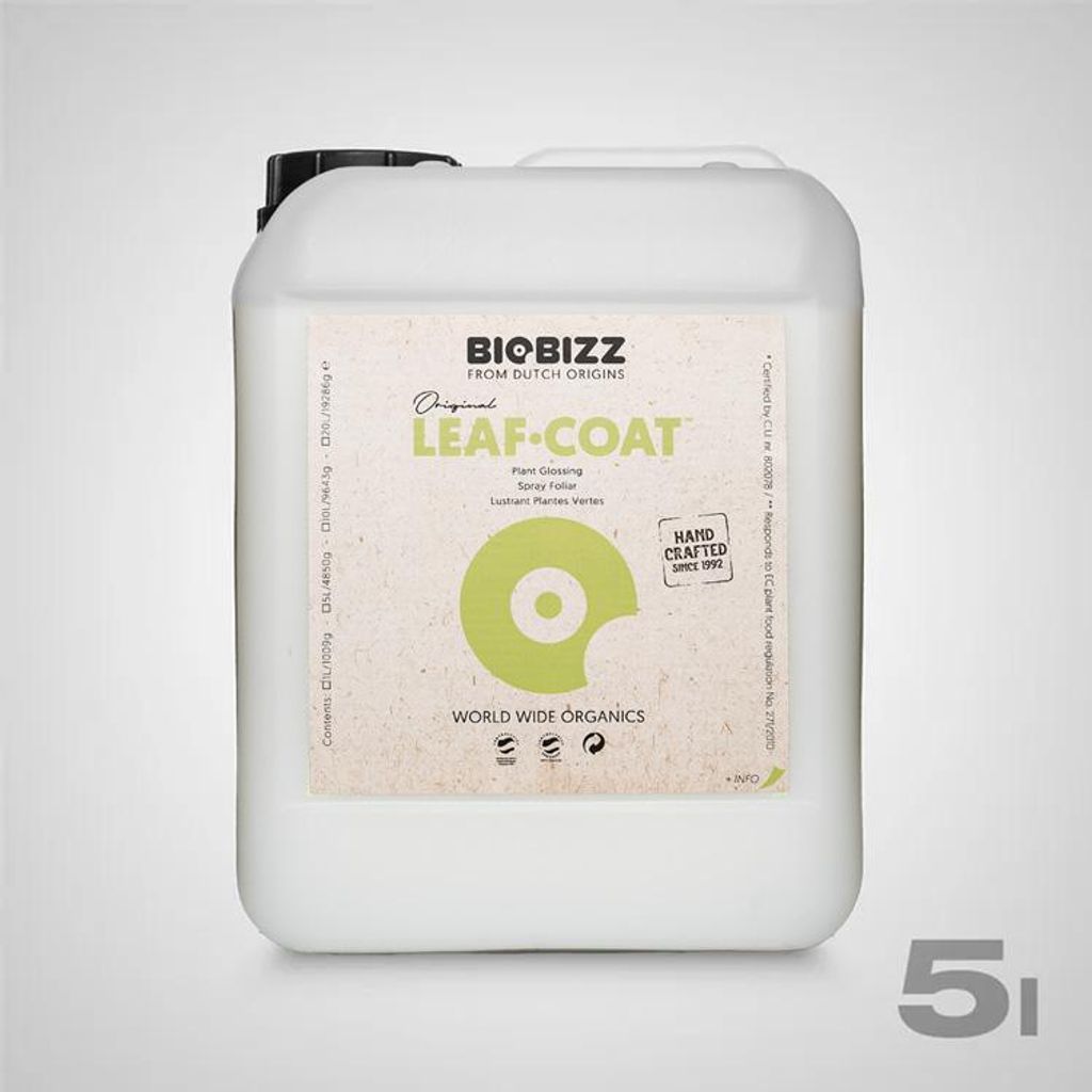 BioBizz Leaf Coat, 5 Liter Produktbild 