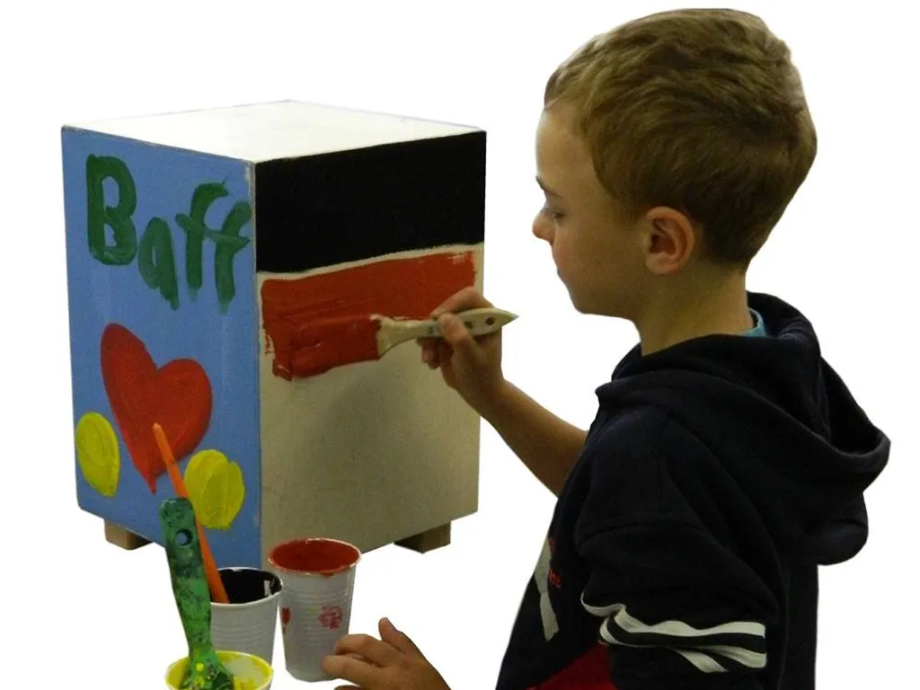 Tabouret pour enfants robuste kit de construction facile montage 38 cm - 3