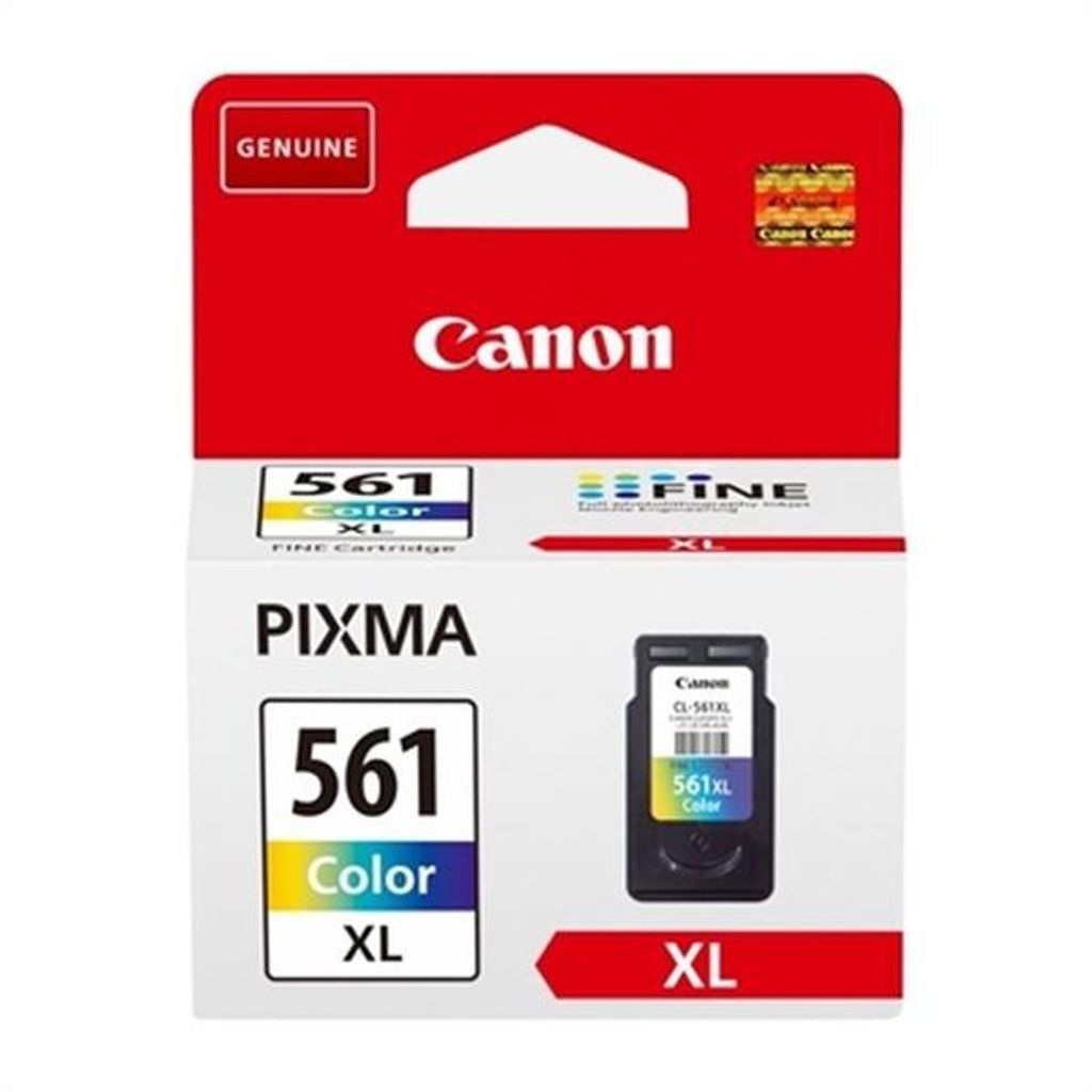 Canon CL-561XL, Hohe (XL-) Ausbeute, Cyan, Magenta, Gelb, Produktbild 