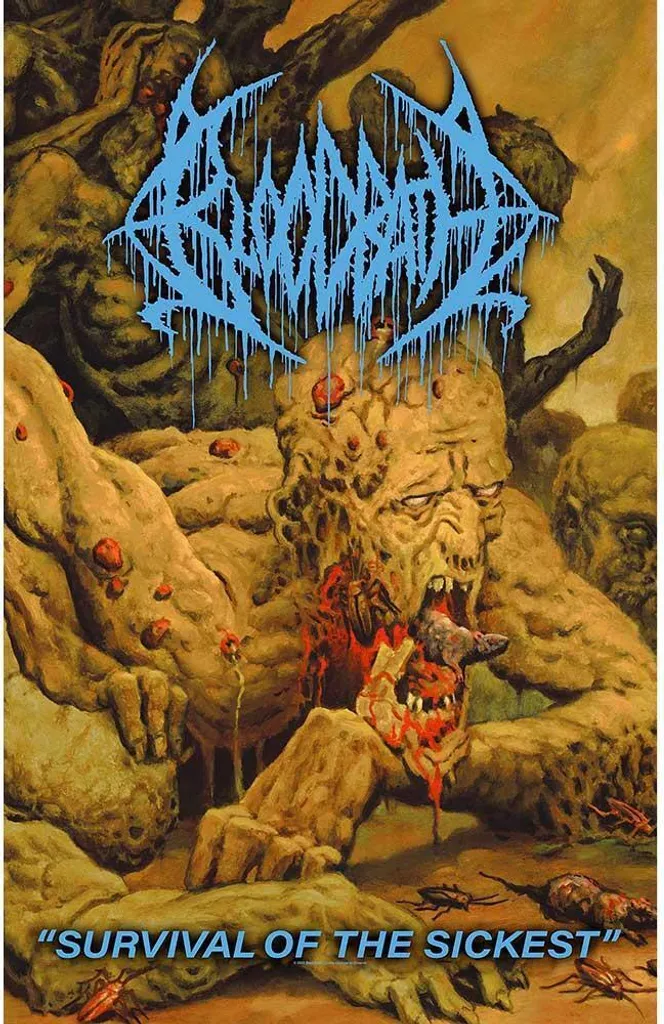 Poster Bloodbath pour Décoration Chambre et Studio Musique 106x70 cm