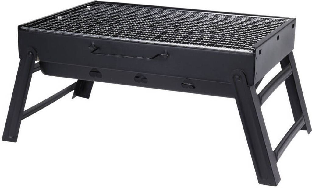 Freshore Tragbarer Kohlegrill – Kompakt, Mit Ventilator & Tragetasche, Ideal Für Camping