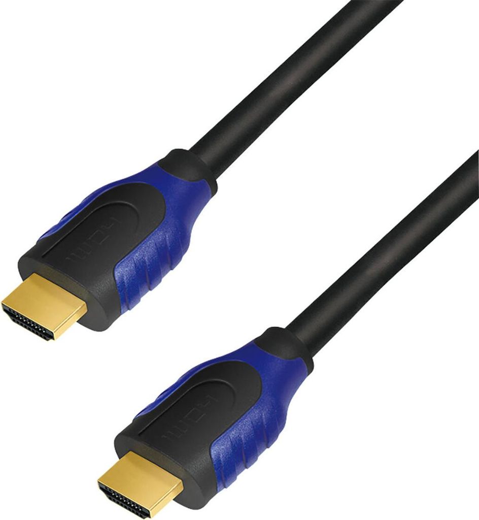 LogiLink HDMI-Kabel Ethernet High Speed, 4K2K/60Hz,5.00m sw. bulk
