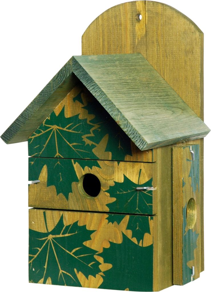 Nistkasten Camouflage-Design Ahorn
