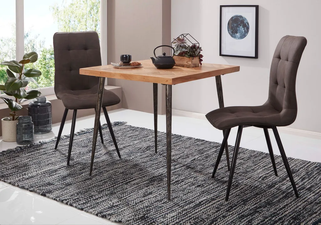 Table LODI bois massif durable : la solution robuste contre l'usure