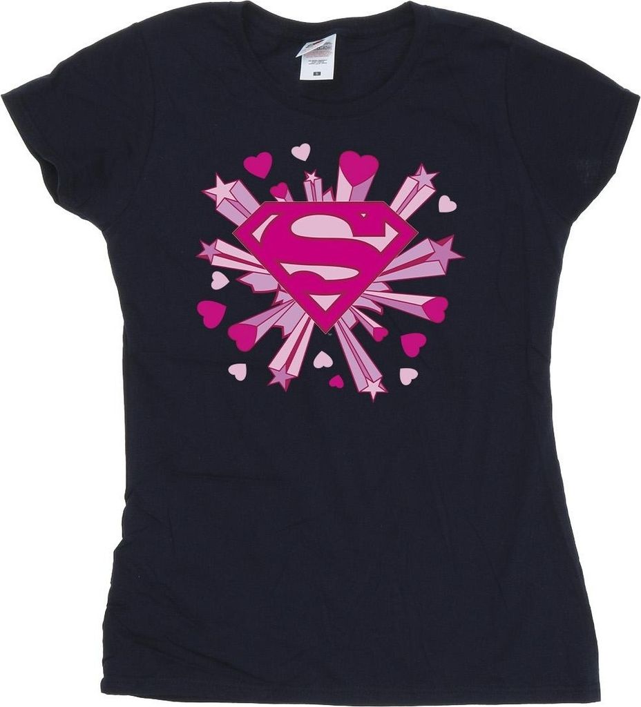 DC Comics - T-Shirt für Damen BI39569 (M) (Marineblau)
