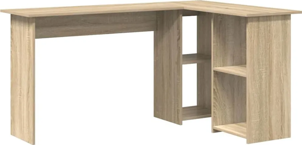 Scrivania Angolare 142 cm Rovere Sonoma - Il Tuo Nuovo Angolo Studio