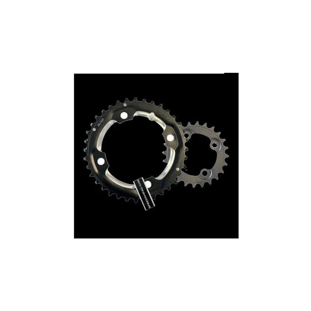 Plateau de rechange VTT FSA 28T alliage noir 2x10V entraxe 64mm 4 trous