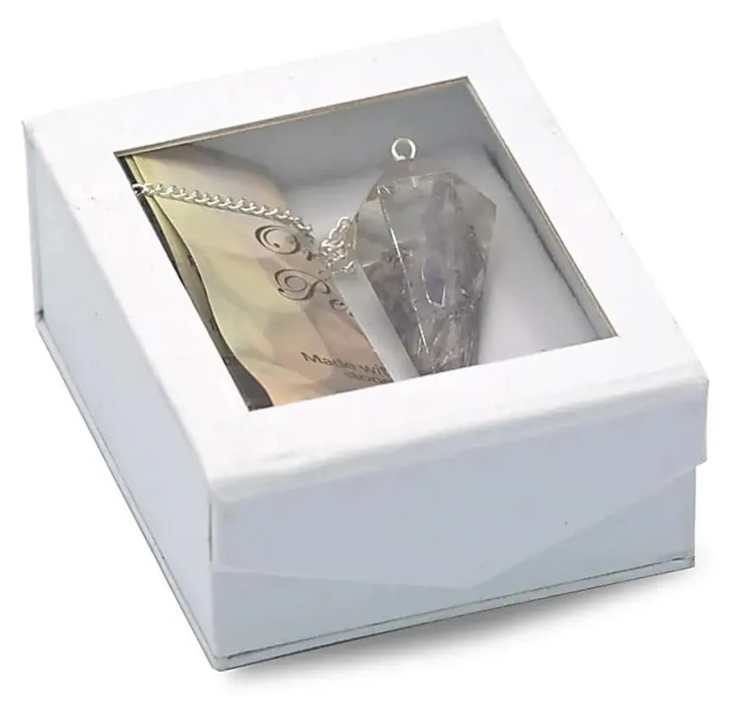 Pendule Orgonite Améthyste Méditation et Protection - Lot de 2 Unités