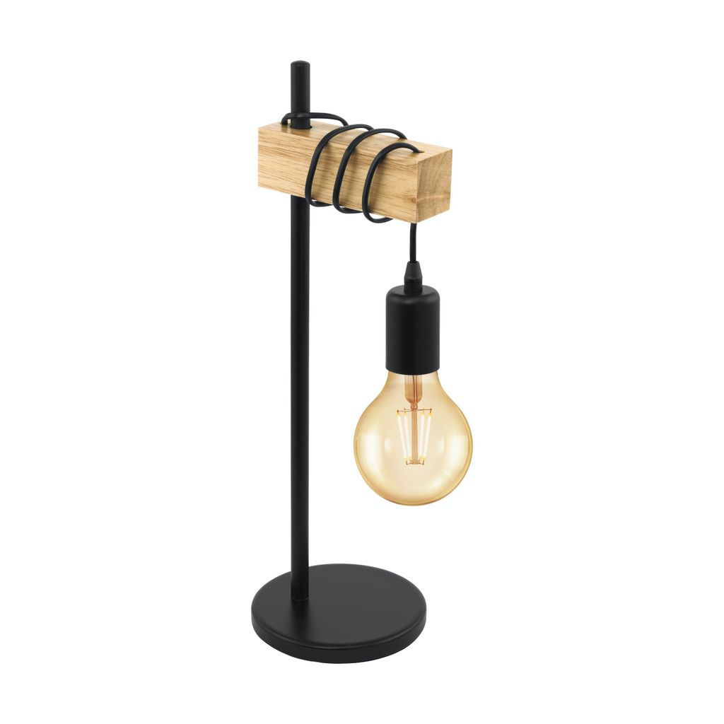 Eglo Tischleuchte Townshend 10W Holz