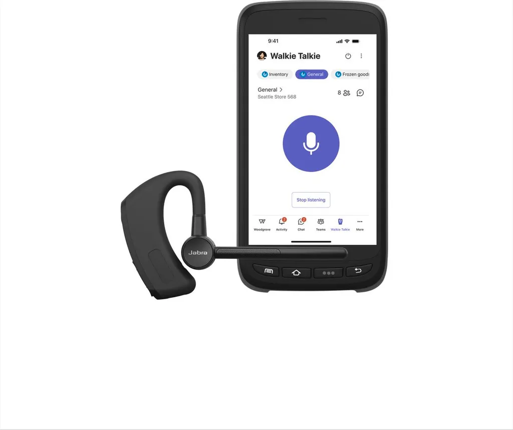 Solution audio Jabra Perform 45 SE pour service client et vente en noir - 3