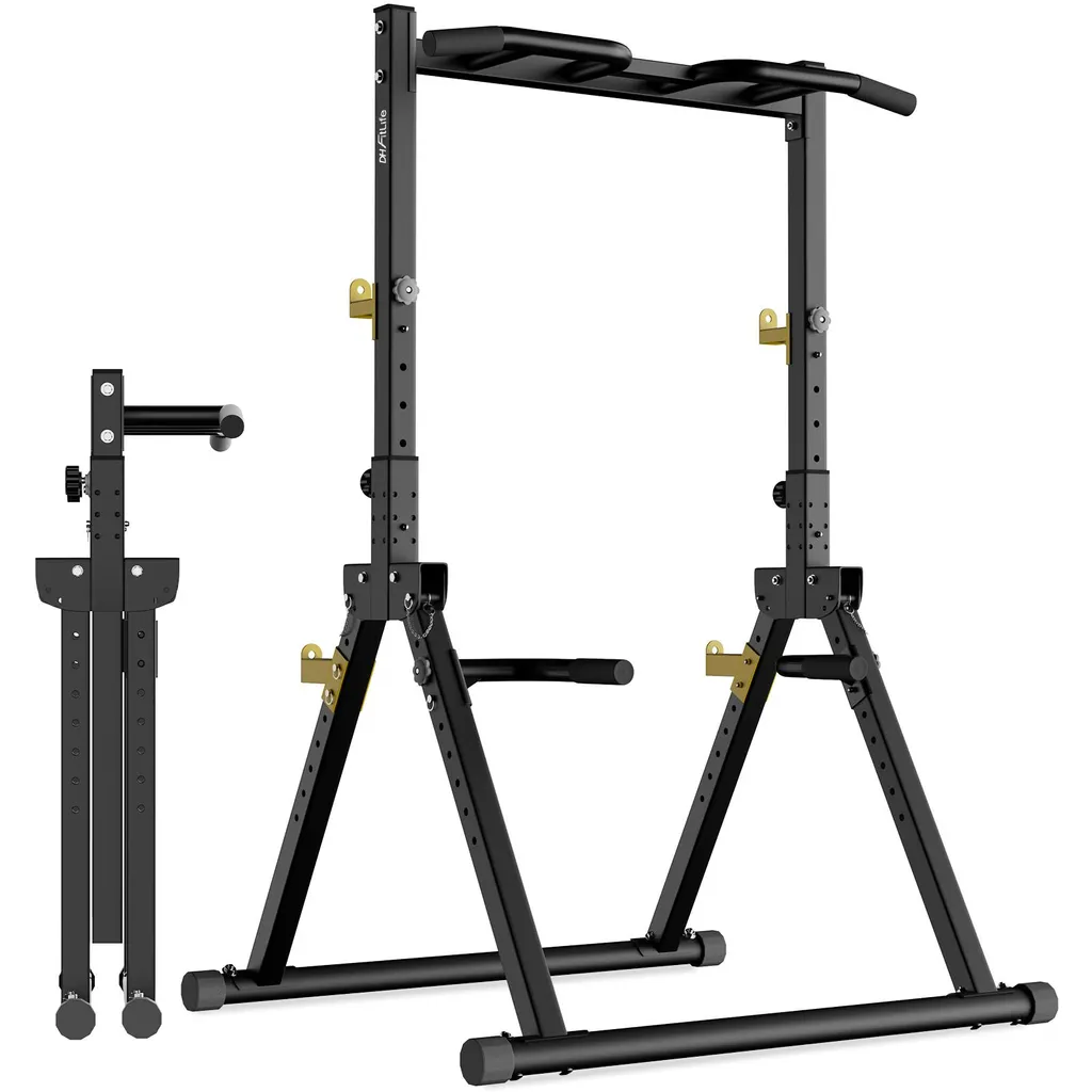 Power Tower Pliable DH FitLife - Station Dips et Traction Charge 150kg